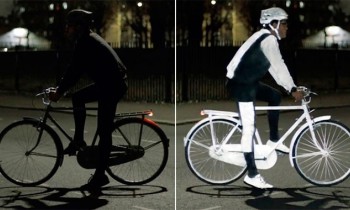 Светящийся спрей для ночной защиты велосипедистов